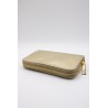 Porte-monnaie en cuir doré - MARLON Femme