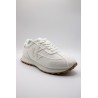 Baskets Vanessa Wu BK2918 blanches femme toile