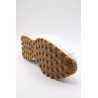 Baskets Vanessa Wu BK2918 blanches femme toile