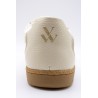 Baskets Vanessa Wu BK2843 Aura femme écru et doré