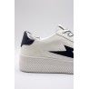 Baskets Vanessa Wu BK2838 Jane blanc bleu marine