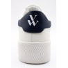 Baskets Vanessa Wu BK2838 Jane blanc bleu marine