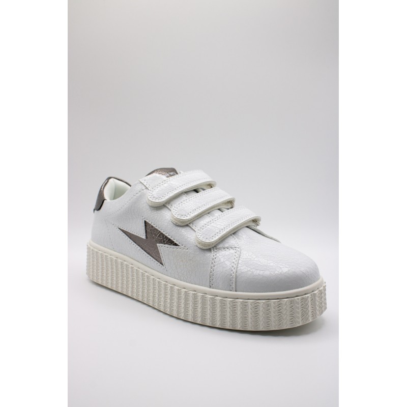 Baskets Vanessa Wu BK2830 Maggie anthracite femme