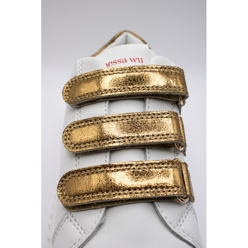 Baskets Vanessa Wu BK2830 Maggie bronze à scratch