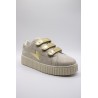 Baskets Vanessa Wu BK2830 Maggie beige et or