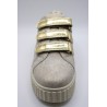 Baskets Vanessa Wu BK2830 Maggie beige et or