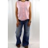 Gilet sans manches rose Vollando Grace & Mila