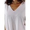 Top sable Violon Grace & Mila manches courtes femme