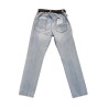 Jean slim bleu clair femme Please ceinture