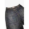 Jean foncé femme Please poches larges denim