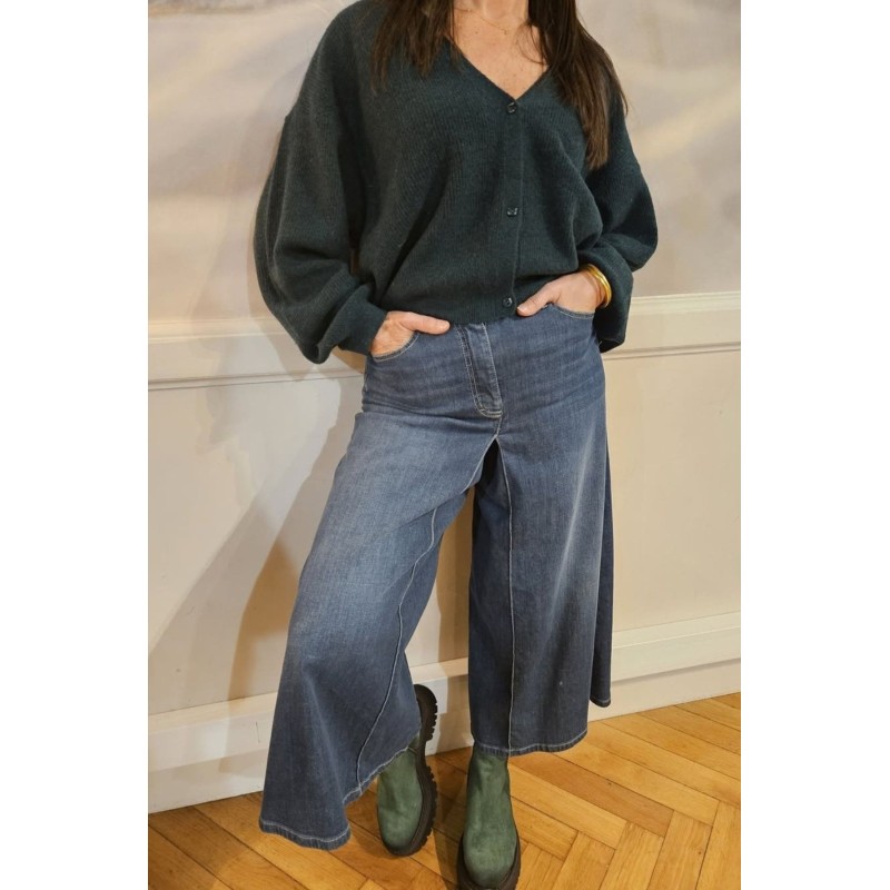Jean jupe culotte femme Please denim large P0PZBQ2CCB