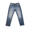Jean 7/8 femme Please denim effiloché P6ajbq2w6E