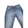 Jean 7/8 femme Please denim effiloché P6ajbq2w6E