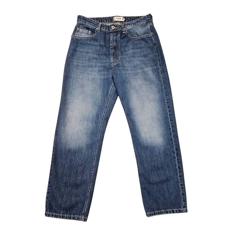 Jean coupe droite denim femme 100% coton