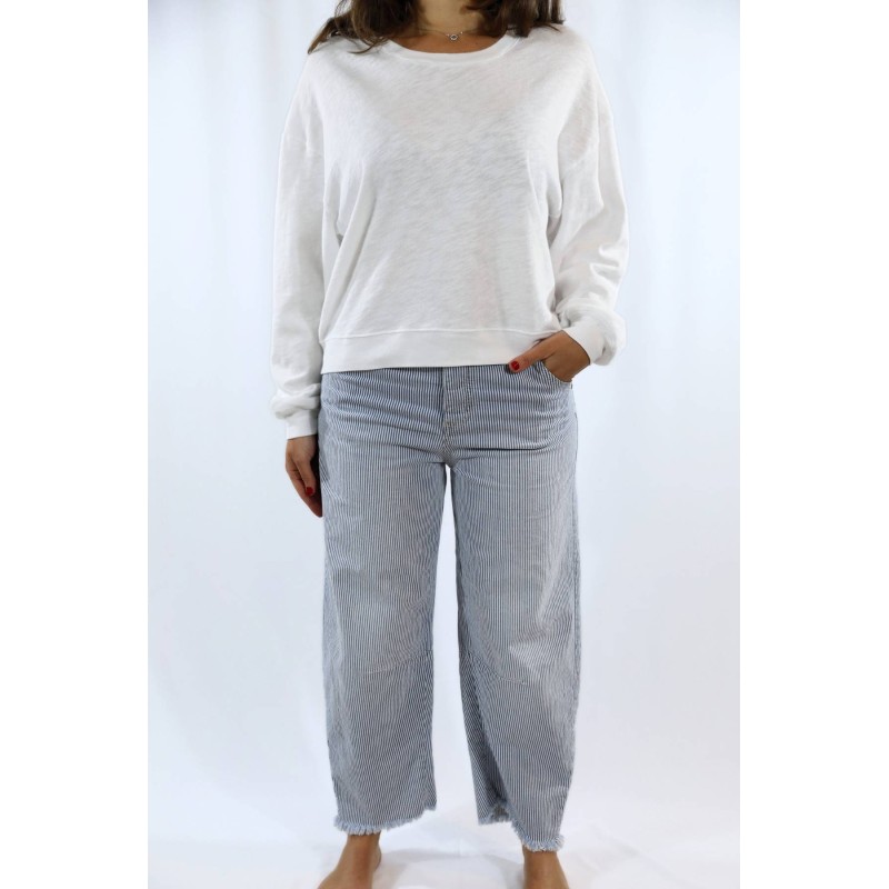 Pantalon ballon rayé femme Please coton P2SGBFHNUH