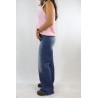 Jean flare femme Please denim délavé poches P0R5BQ2W6E