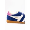 Baskets Gola Elan femme bleu rose CLB538ET2