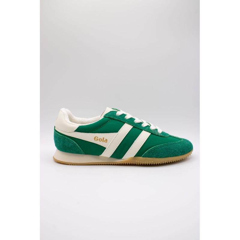 Baskets Gola Sprinter vert femme CLB855NW2