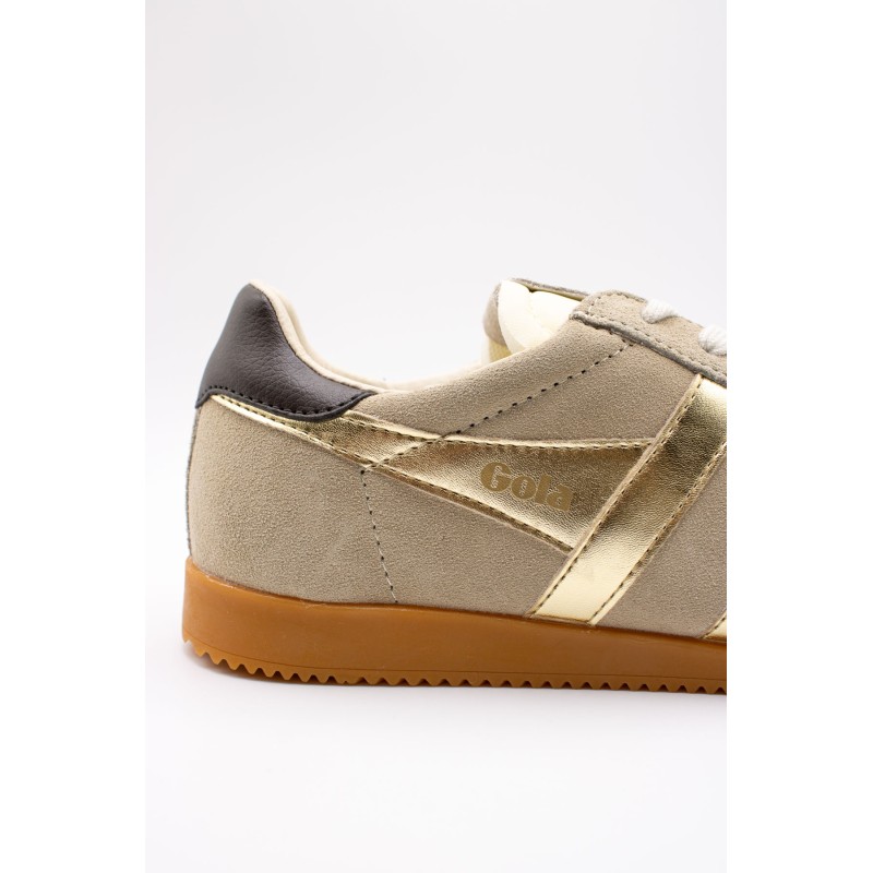 Baskets Elan Glitz doré beige GOLA femme CLB790FY2