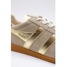 Baskets Elan Glitz doré beige GOLA femme CLB790FY2