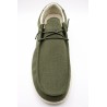 Chaussures lin Pitas wallabi homme kaki WP150