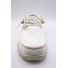 Chaussures bateau Pitas wallabi femme blanc WP150