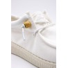 Chaussures bateau Pitas wallabi femme blanc WP150