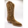 Bottes Alpe santiags femme camel 5217