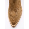 Bottes Alpe santiags femme camel 5217