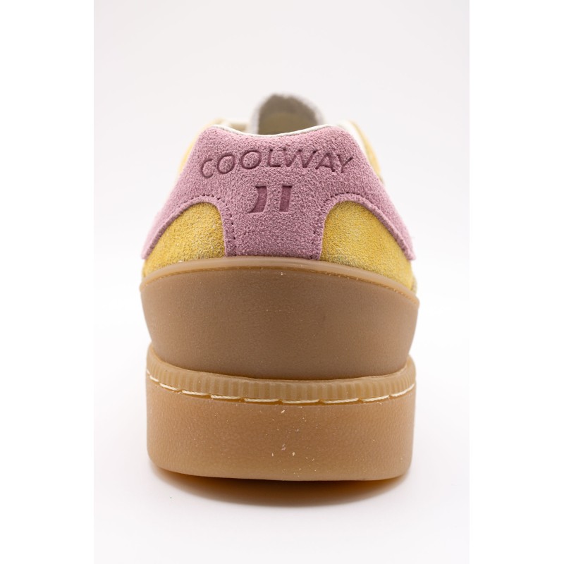 Baskets Coolway Goal jaune femme