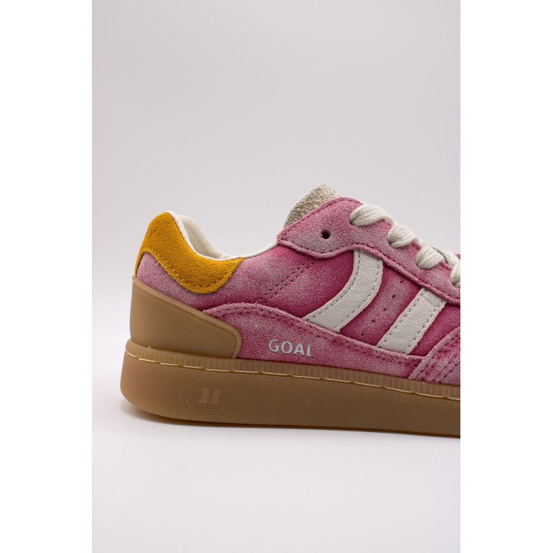 Baskets Coolway Goal nubuck rose femme