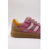 Baskets Coolway Goal nubuck rose femme