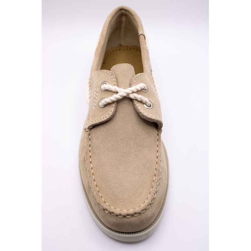 Shore beiges - Chaussures bateau SCHMOOVE Homme