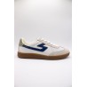 Baskets Schmoove homme cuir beige semelle miel