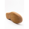 Baskets Schmoove homme cuir beige semelle miel