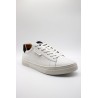 Baskets Schmoove Sparkle homme cuir blanc