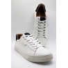 Baskets Schmoove Sparkle homme cuir blanc