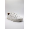 Baskets Schmoove Sparkle homme cuir blanc