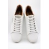 Baskets Schmoove Sparkle homme cuir blanc