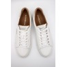 Baskets Schmoove Sparkle homme cuir blanc