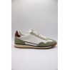Camden blanc cassé, vert & bordeaux - Baskets SCHMOOVE Homme
