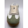 Camden blanc cassé, vert & bordeaux - Baskets SCHMOOVE Homme