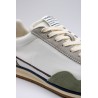 Camden blanc cassé, vert & bordeaux - Baskets SCHMOOVE Homme