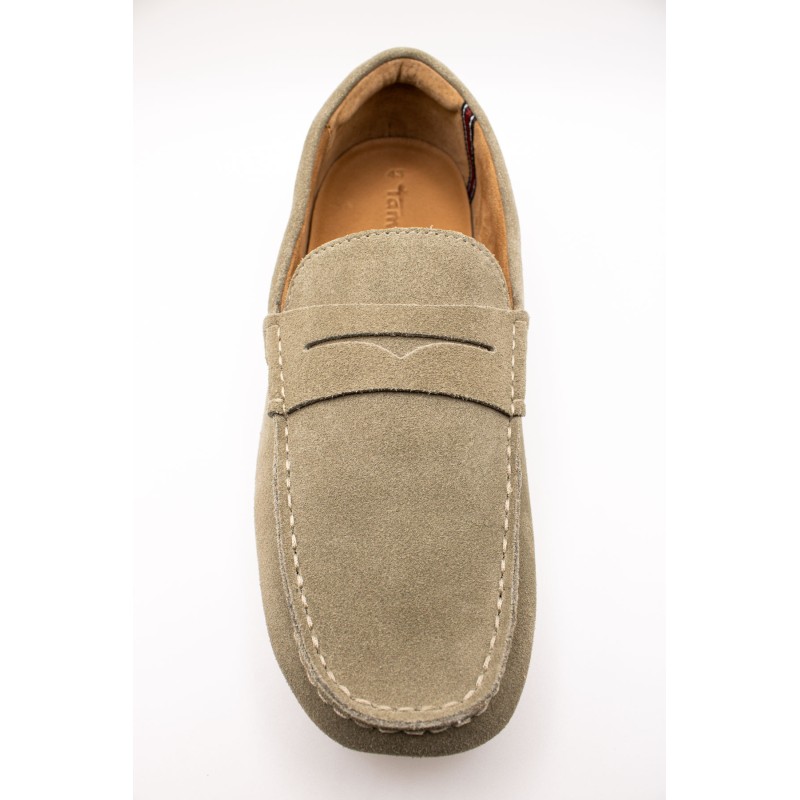 Mocassins vert sauge - TAMARIS Homme