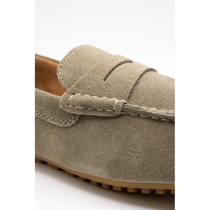 Mocassins vert sauge - TAMARIS Homme