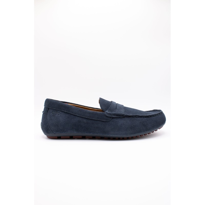 Tamaris mocassins plat homme bleu marine