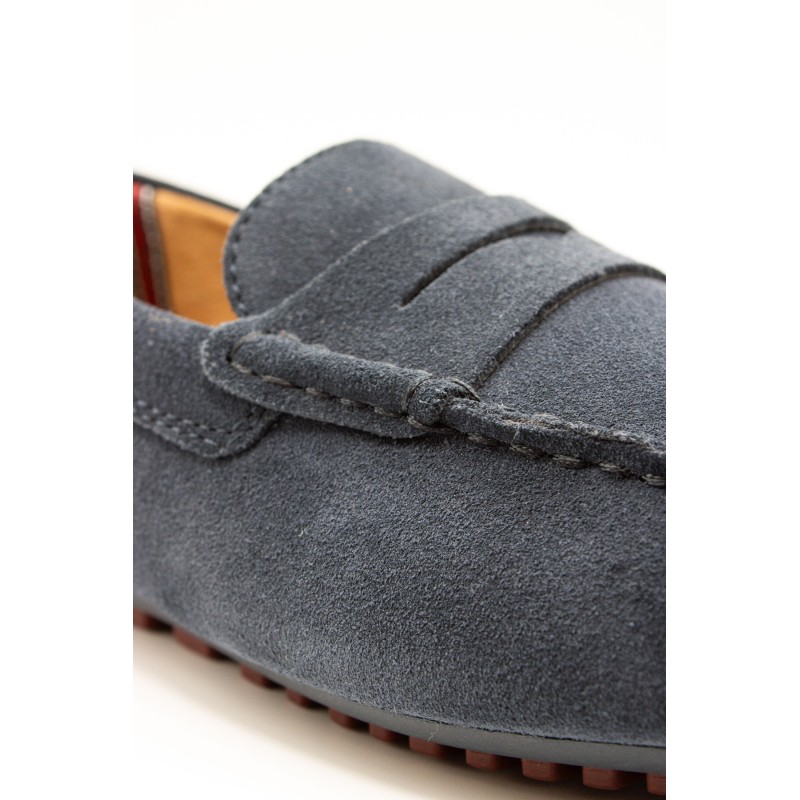 Tamaris mocassins plat homme bleu marine