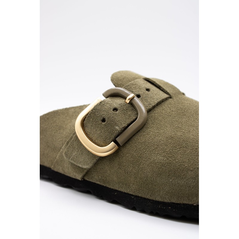Sabots tamaris femme kaki 1-27600-44-722