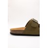Sandales doubles brides kaki - MAISON DE L'ESPADRILLE Homme