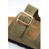 Sandales doubles brides kaki - MAISON DE L'ESPADRILLE Femme